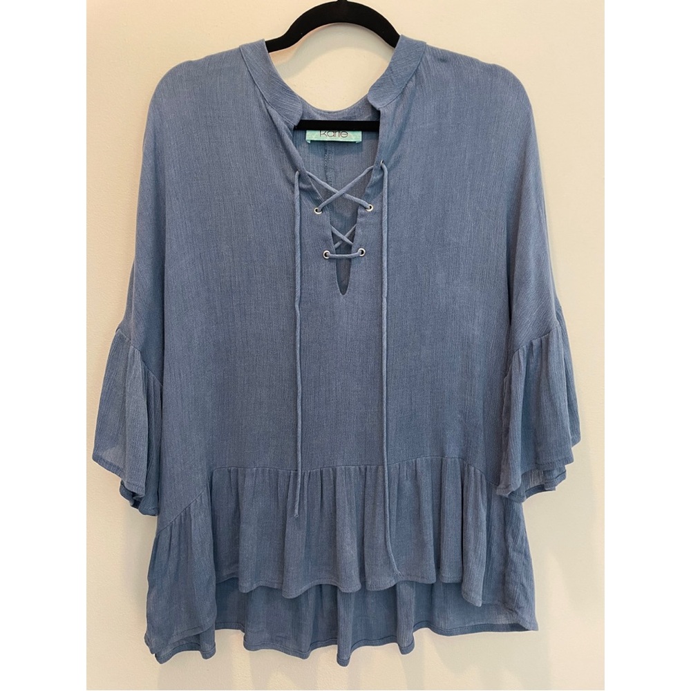 Karlie Blue Blouse
